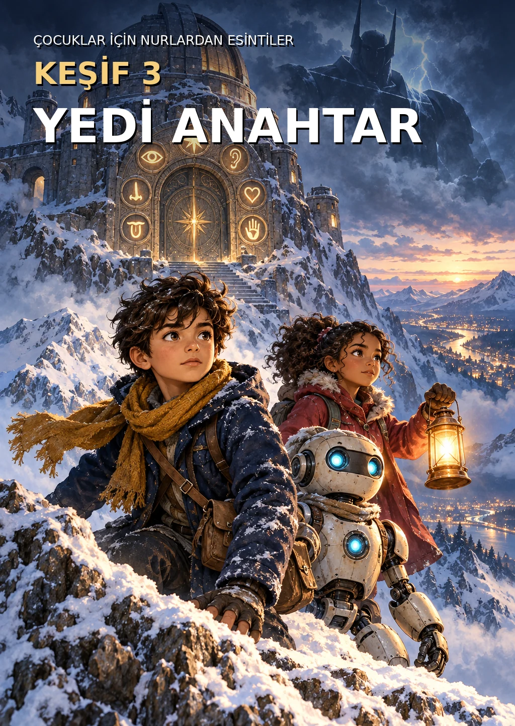 Atlas ve Robot – Yedi Anahtar kapak önizlemesi